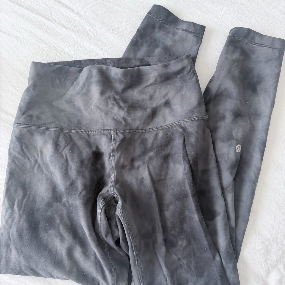 Lululemon Wunderunder Gray High-Waisted Leggings
